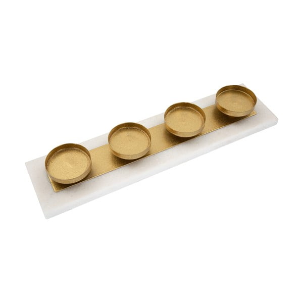 Svečturis zelta un baltā krāsā Mauro Ferretti-image-1