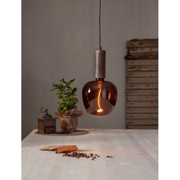 Tumši brūna piekaramā lampa Tub – Star Trading-image-2