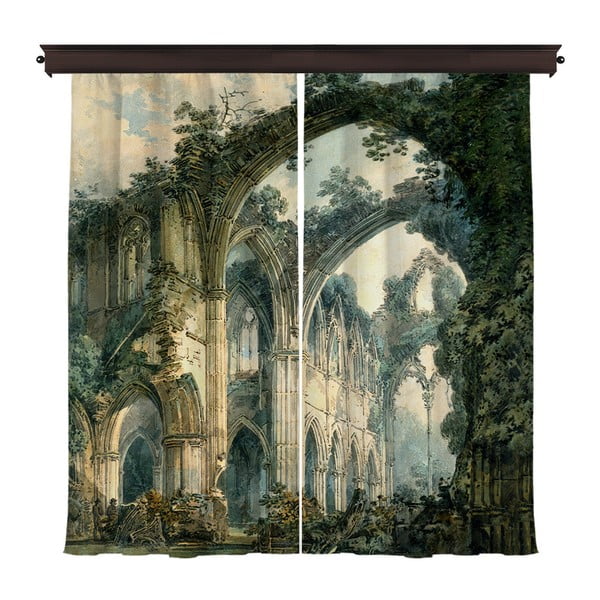 2 aizkaru komplekts Curtain Runna, 140 x 260 cm