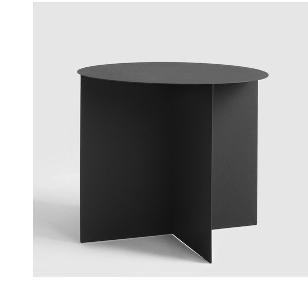 Melns kafijas galdiņš Custom Form Oli, ⌀ 50 cm-image-3