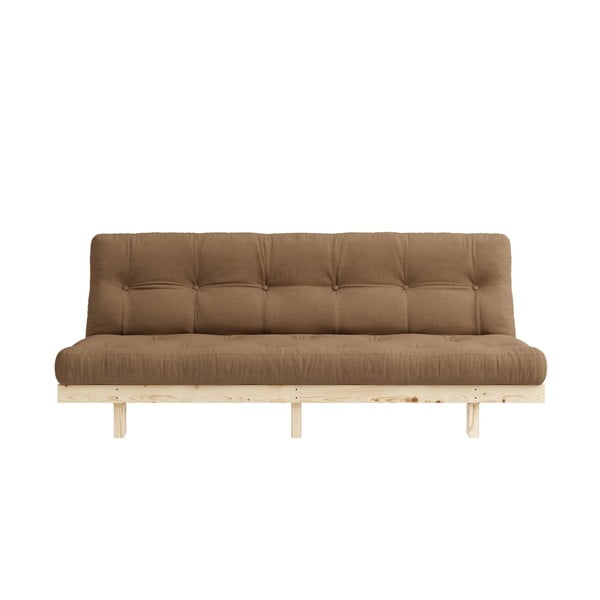 Izvelkamais dīvāns Karup Design Lean Raw Mocca