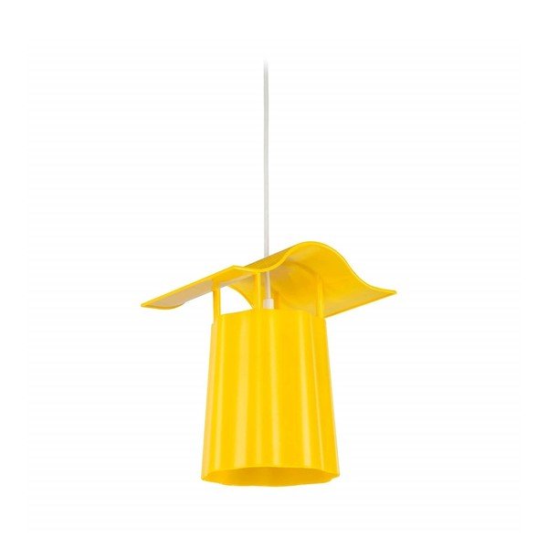Dzeltena piekaramā āra lampa Homemania Decor Luciana