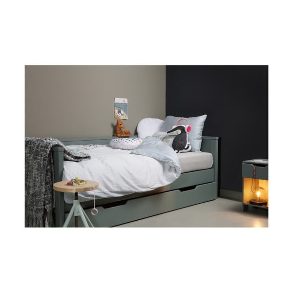 Zaļa apakšējā atvilktne gultai WOOOD Nikki, 200 x 90 cm-image-1