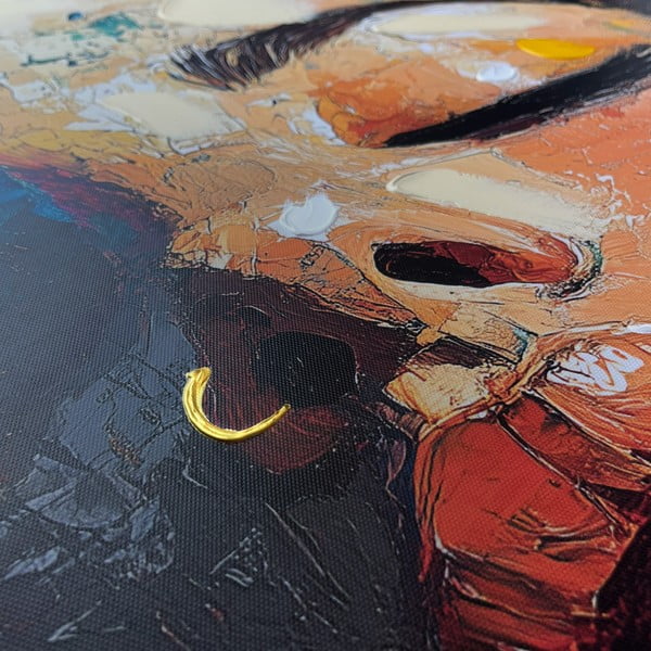 Attēls ar manuāli gleznotiem elementiem 70x100 cm Vivian – Styler-image-2