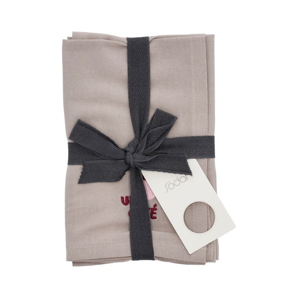 Tekstila salvetes (2 gab.) 40x40 cm Bistro – Södahl-image-2