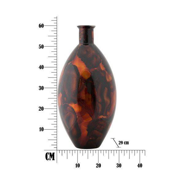 Brūna pārstrādāta stikla vāze Mauro Ferretti Ares, augstums 60 cm-image-4