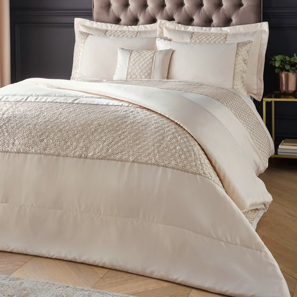 Spilvendrānas (2 gab.) no mikrosatīna 50x75 cm Deco Sequin – Catherine Lansfield-image-2