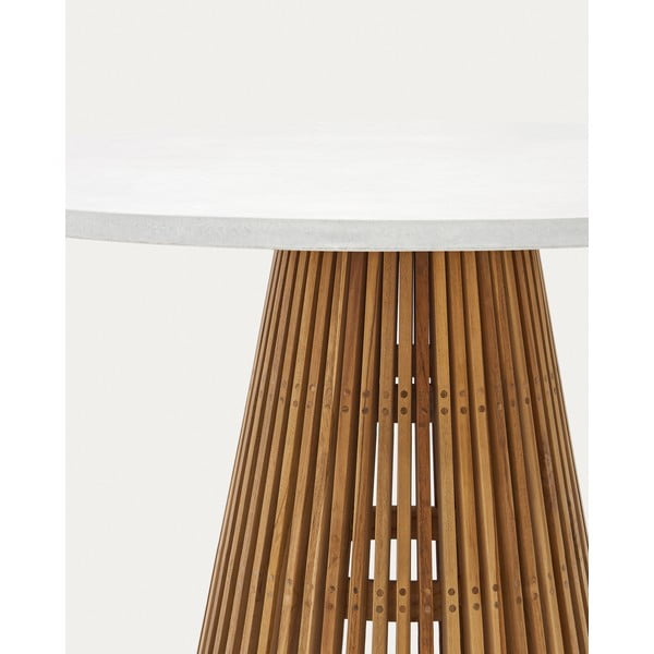 Apaļš dārza ēdamgalds ø 120 cm Alcaufar – Kave Home-image-2