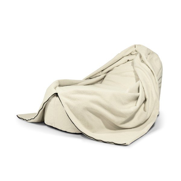 Gaiši pelēks bērnu sēžammaiss no buklē auduma Cocoon 120 – SLOWDOWN-image-3