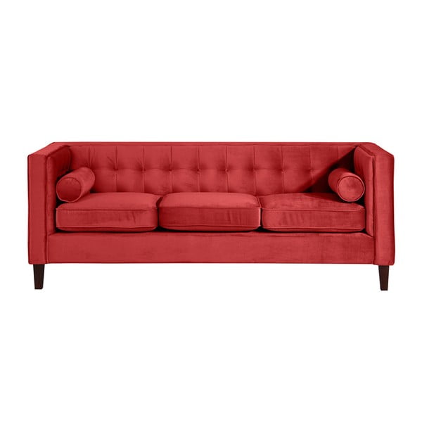 Ķieģeļu sarkans Max Winzer Jeronimo dīvāns, 215 cm