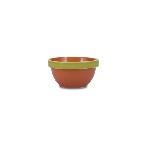 Zaļa/oranža akmensmasas bļodiņa 170 ml Duo – ONA-image-2