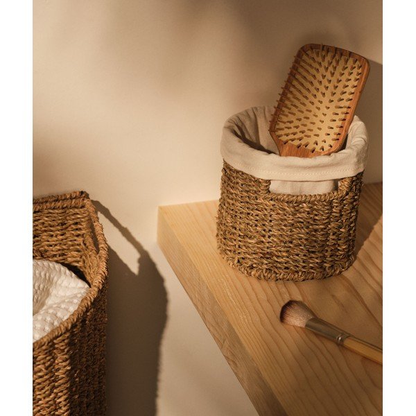 Uzglabāšanas grozs no jūraszāles 15x15x15 cm Tossa – Kave Home-image-1