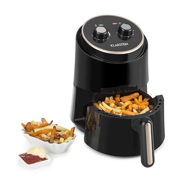 Melns karstā gaisa friteris Klarstein Wel Air Fryer-image-2