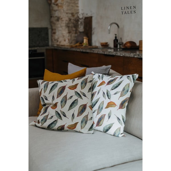 Lina spilvendrāna 50x50 cm Golden Fall – Linen Tales-image-4