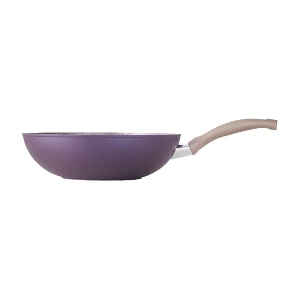 Violeta nepielipīga wok panna Brandani Granitium, ⌀ 32 cm