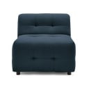 Tumši zils dīvāna modulis Kleber – Bobochic Paris