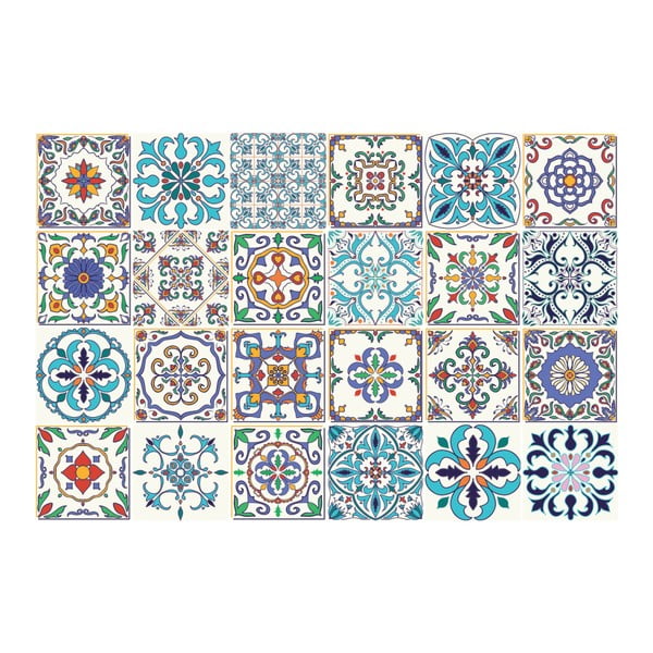 24 uzlīmju komplekts Ambiance Madeira, 15 x 15 cm-image-1