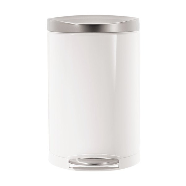 Vannas istabas grozs simplehuman 10 l, balts-image-2