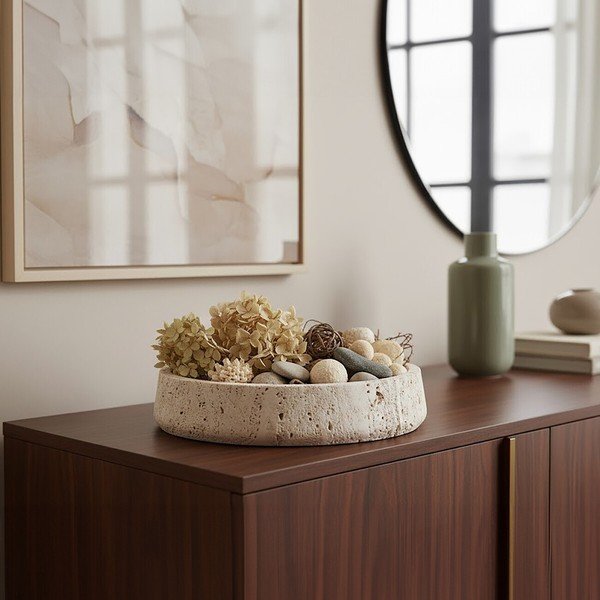 Akmens dekoratīva bļoda ø 30 cm Tibor – Premier Housewares-image-1