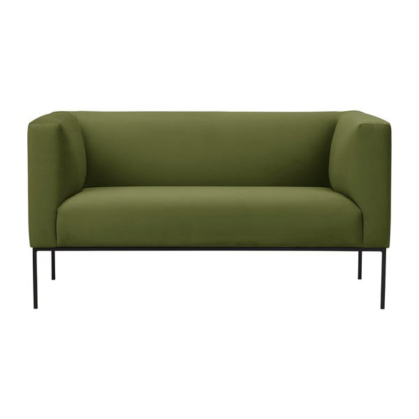 Zaļš divvietīgs dīvāns Windsor & Co Sofas Neptune