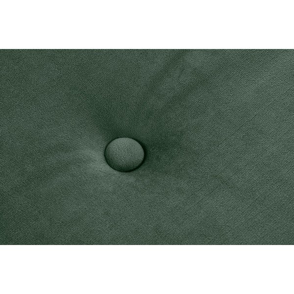 Zaļš samta dīvāns 125 cm Magalli – Støraa-image-1