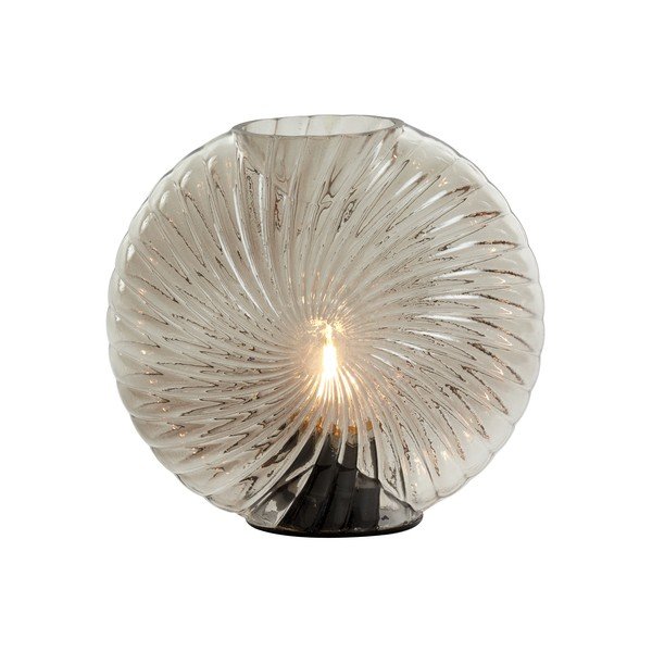 Gaiši pelēka galda lampa (augstums 16,5 cm) Milado – Light & Living-image-1