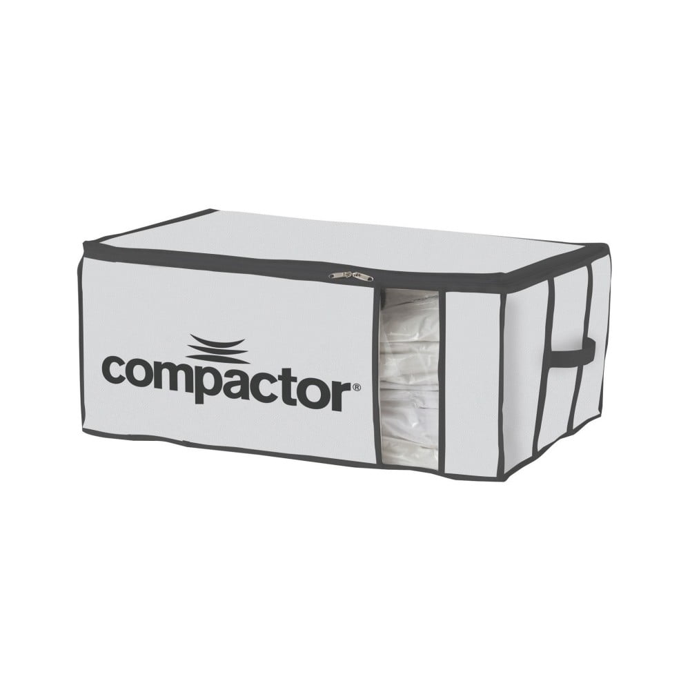 Balta tekstila uzglabāšanas kaste Compactor Brand XXL