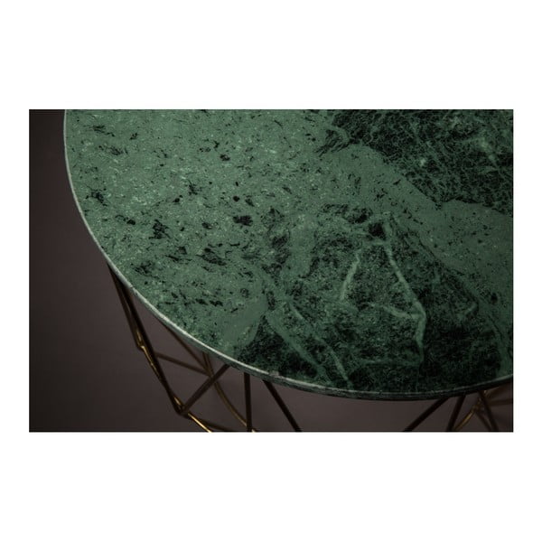 Marmora sānu galdiņš Dutchbone, ⌀ 51 cm-image-2