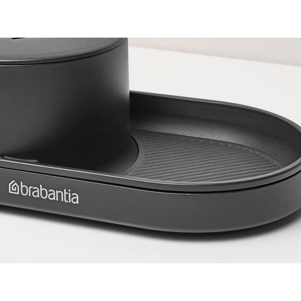 Pelēks plastmasas mazgāšanas līdzekļu turētājs SinkStyle – Brabantia-image-4