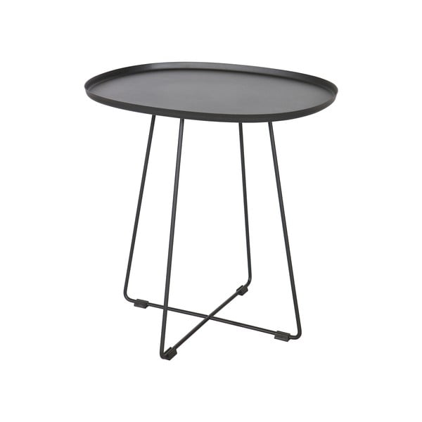 Melns sānu galdiņš WOOOD Otis Luna-image-1