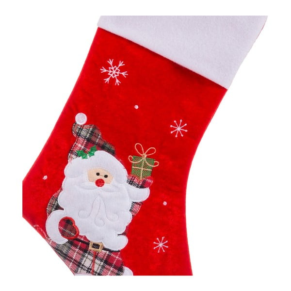 Tekstila Ziemassvētku zeķe Santa – Casa Selección-image-1