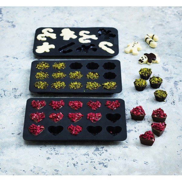 Silikona cepšanas formas (3 gab.) 12x21,5 cm – Blomsterbergs-image-1