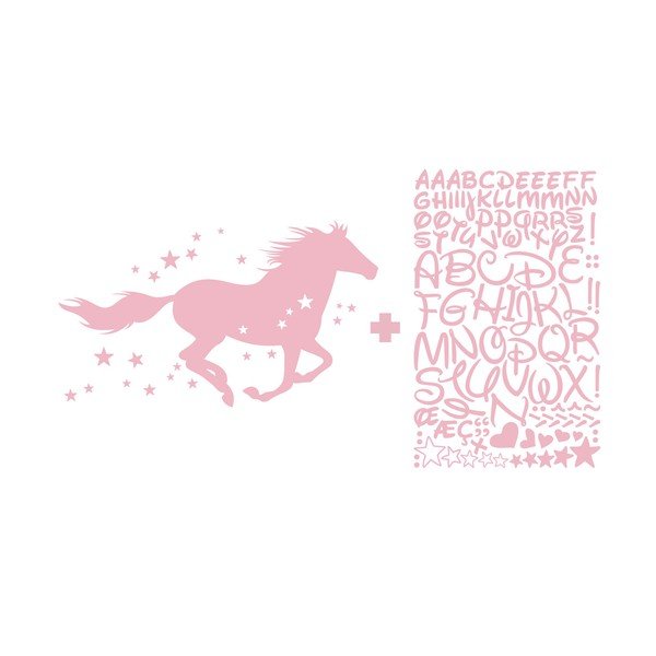 Pašlīmējošs komplekts ar burtiem Ambiance Pony-image-2