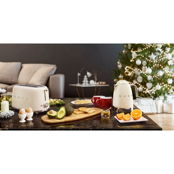 Krēmkrāsas nerūsējošā tērauda elektriskā tējkanna 1,7 l Retro Style – SMEG-image-4