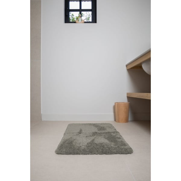 Brūns neslīdošs vannasistabas paklājs Tiseco Home Studio Jule, 60 x 60 cm-image-1