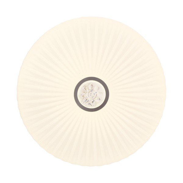 Balta LED griestu lampa ar tālvadību/ar regulējamu spilgtumu 38x38 cm Perola – Candellux Lighting-image-3