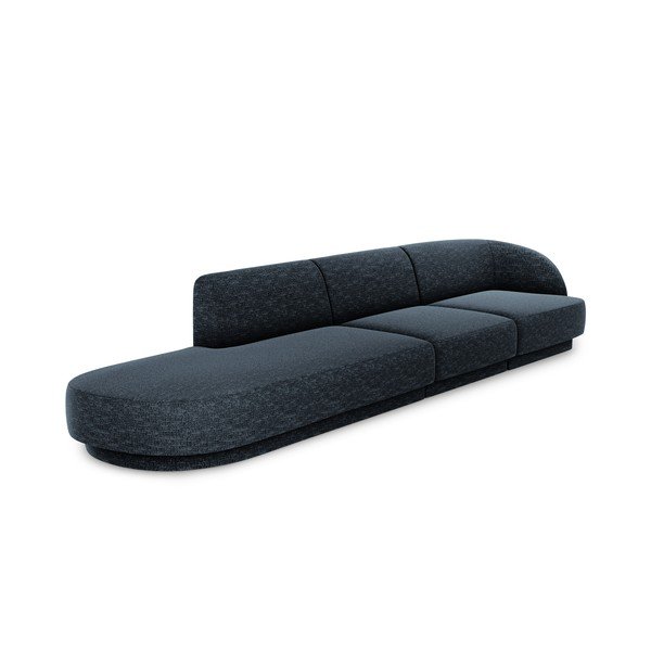 Tumši zils dīvāns 302 cm Miley – Micadoni Home-image-3