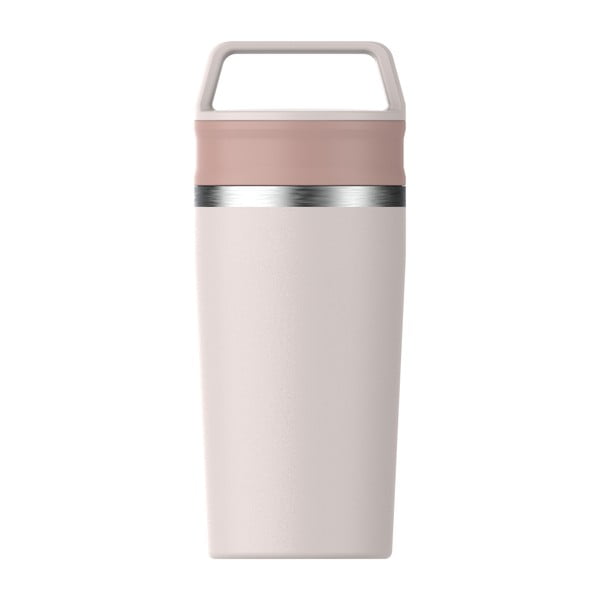 Gaiši rozā nerūsējošā tērauda termokrūze 350 ml Café-To-Go Rose Quartz – Stanley-image-4