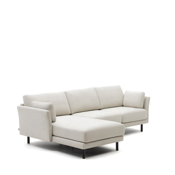 Krēmkrāsas stūra dīvāns Gilma – Kave Home-image-2