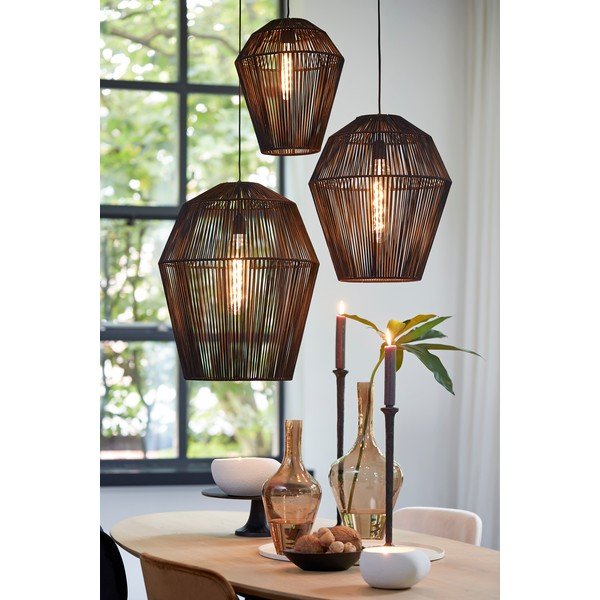 Melna griestu lampa ø 30 cm Deya – Light & Living-image-1