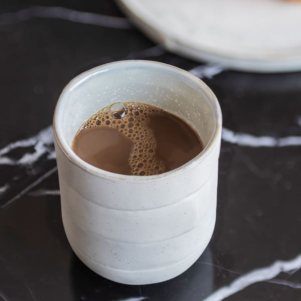 Baltas akmens krūzes (2 gab.) 0.3 l Sand Grain – Mette Ditmer Denmark-image-2