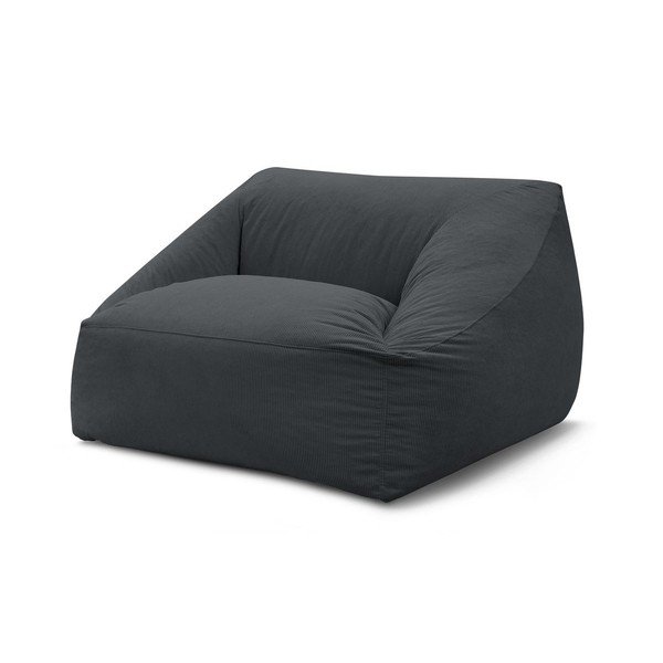 Tumši pelēks velveta sēžammaiss Lilibet – Bobochic Paris