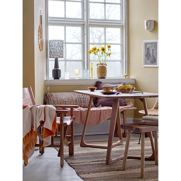 Zaļa galda lampa ar auduma abažūru (augstums 62 cm) Olefine – Bloomingville-image-1