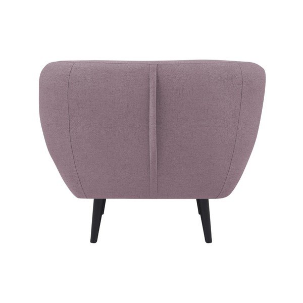Rozā krēsls ar brūnām kājām Mazzini Sofas Piemont-image-1