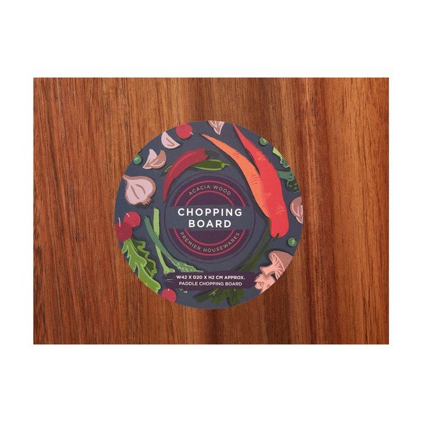 Akācijas koka griešanas dēlītis Premier Housewares, 42 x 20 cm-image-3