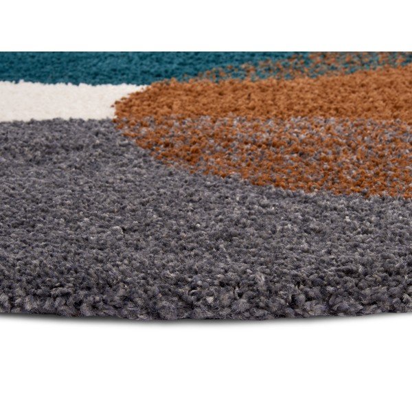 Brūns apaļš paklājs ø 160 cm Arti – Hanse Home-image-3