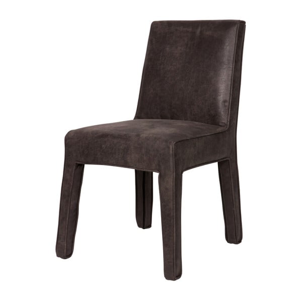 2 melnas ādas krēslu komplekts BePureHome Cocoon