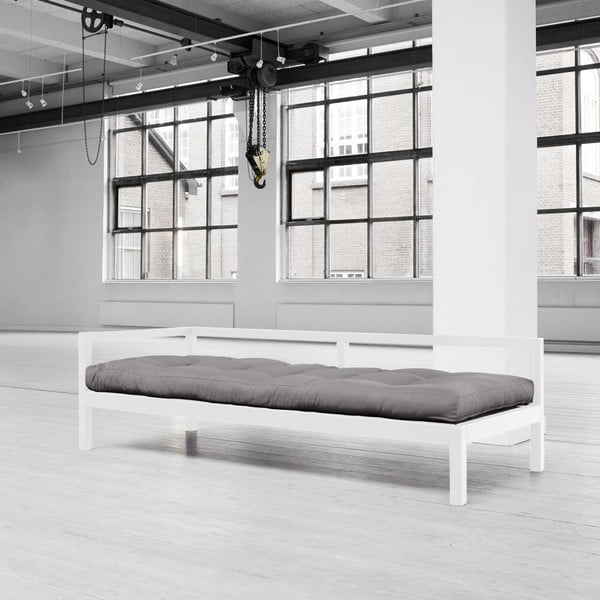 Daudzfunkcionālais dīvāns Karup Soul White/Gris/Light Bordeaux-image-2