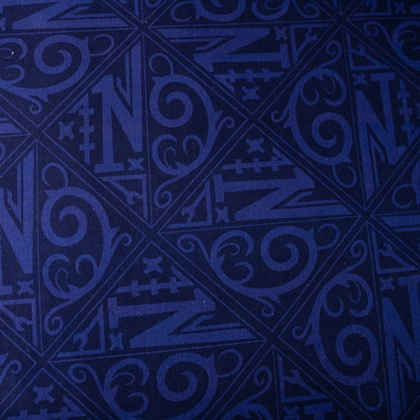 Tumši zila vienguļamā kokvilnas bērnu gultas veļa 140x200 cm Wednesday "Rain" – Jerry Fabrics-image-4