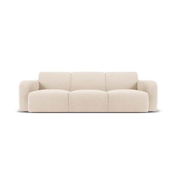 Bēšs dīvāns no buklē auduma 235 cm Molino – Micadoni Home
